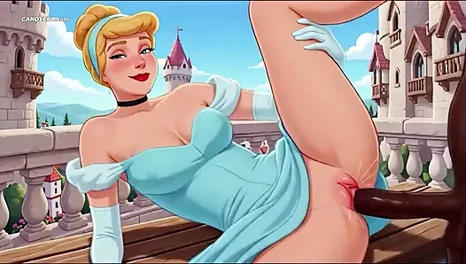 Memek mungil cinderella princess buatan AI dihabisin sama kontol raksasa pria kulit hitam
