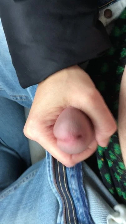 Handjob in public from Asian wife