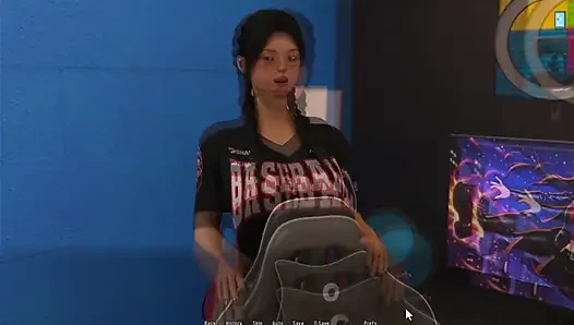 Üniversite günleri 24 Amelia üvey erkek kardeşi yakınken onu risk almayı seviyor