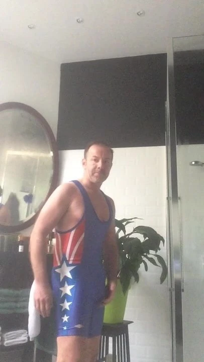 bulging in spandex