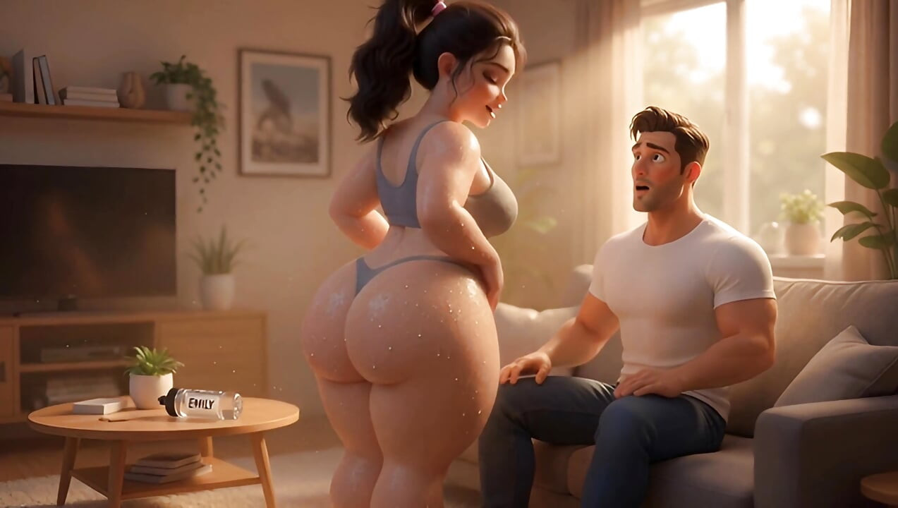 "From Chubby & Ignored to Curvy Cock Tease – Her Slutty Transformation" Ep3