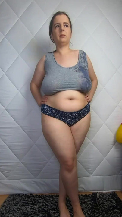 Trying panties