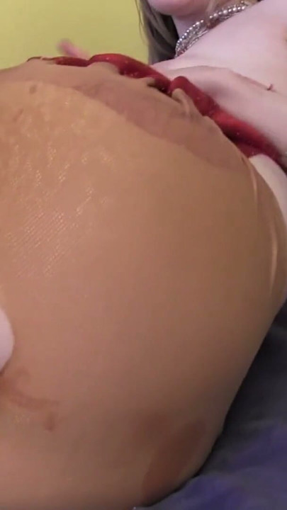 In mermaid outfits the blonde lesbians rip their clothes off and use sex toys on their wet pussies | Clip 2