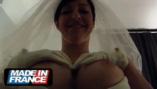 First sodomy with the busty bride