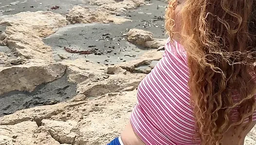 Enjoying Dark Sand Playa, Collecting Shells