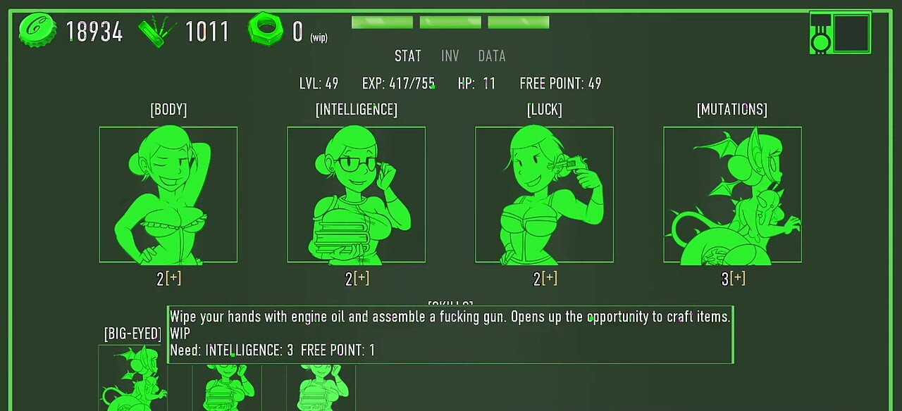 Deep Vault 69 Fallout - Part 16 - Jenny's Wet Pussy and Asshole! Anal Plug! by Loveskysan