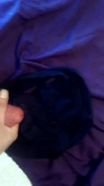 Cumming in her panties #2