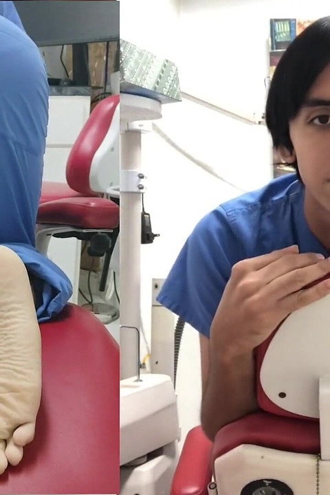 ชายละตินขนดกลองช่วยตัวเอง 2 มุม