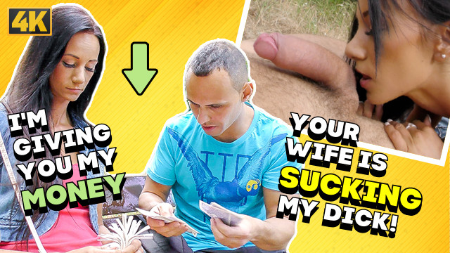 Hunt4k. vynikající brunetka je přibita na veřejnosti