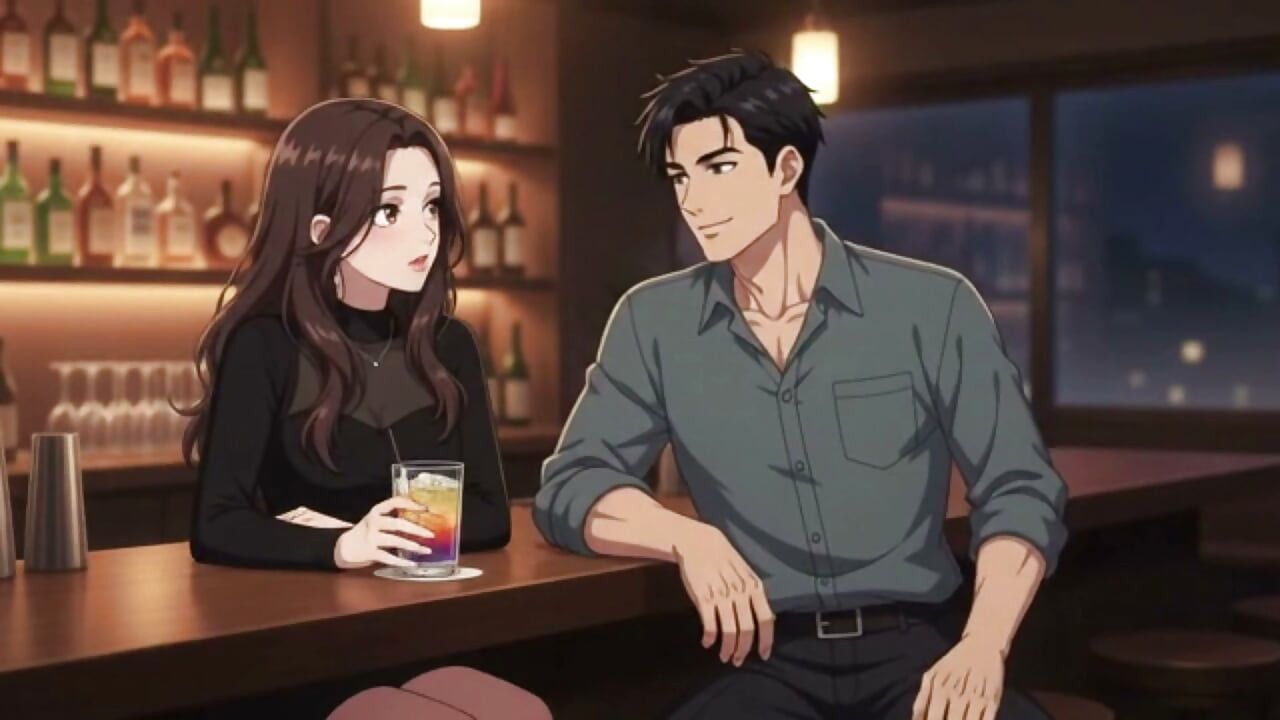 Truth and dare game in bar went too hot and intimate