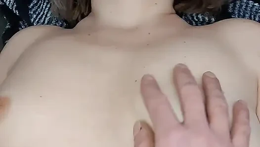 my hairy pussy was really wet in the end