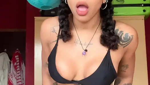young slut ebony masturbation video exposed