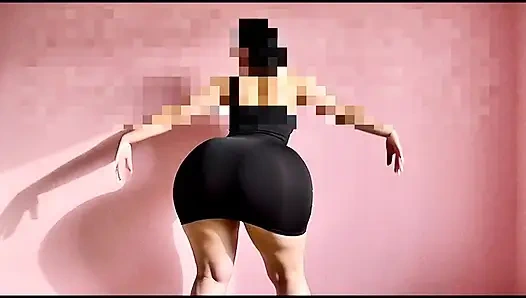 Gadis cantik pantat besar lagi goyangin