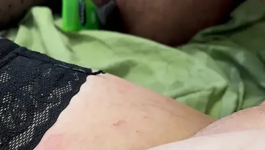 Anal Beads. Big Dildo and Squirt of Madness