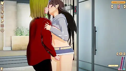 HoneyCome - Momo story part 1 - Custom Character - First meeting and oral - Uncensored