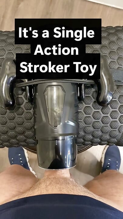 Big Stroker Toy Makes Me Cum Four Times! POV Demo