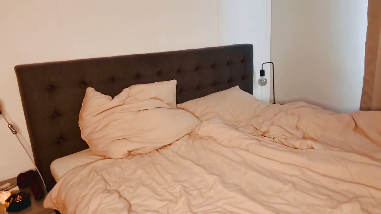 Big Black Dildo in My Tight White Pussy While I Smoke