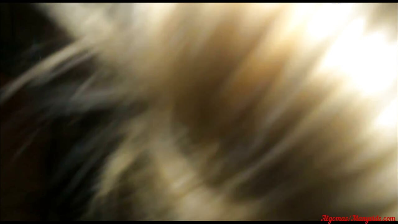 Blonde horny wife has fun like a real slut