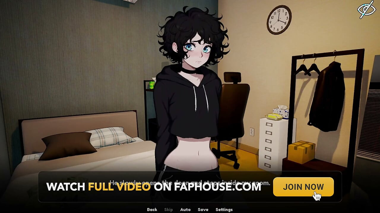 My Femboy Roommate - 18yo Goth Femboy Swallows All My Juicy Cum