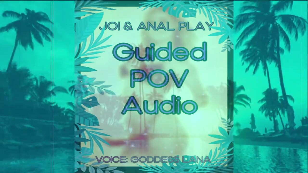 Goddess Has a Strap on JOI and Anal Play POV Instructions