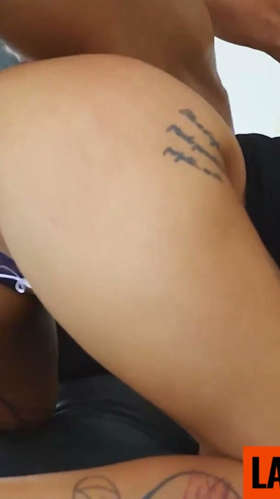 This BIG TITS LATINA went upside down on me...then begged for a CUMSHOT on her pretty face | Clip 1