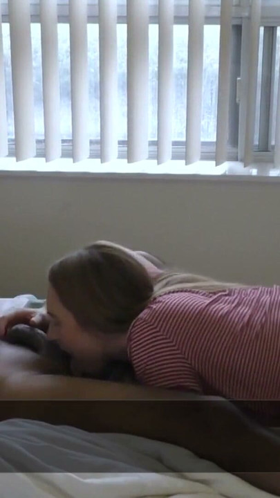 Exclusive ONLY on FapHouse: Interracial morning sex and throatpie | Clip 1