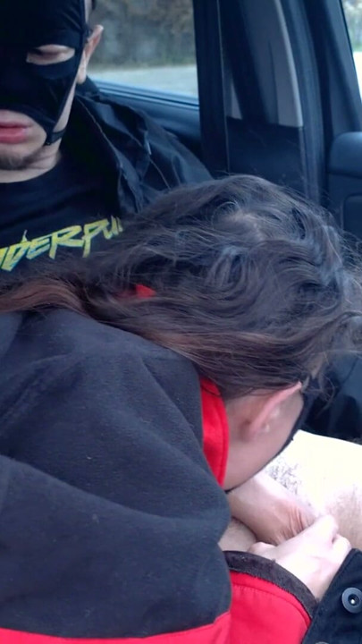 Roman gets a deep blowjob from Sinea in the car! (Exclusive Oral Day Preview) | Clip 1