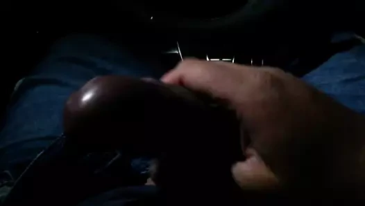 Car wank waiting for Tranny