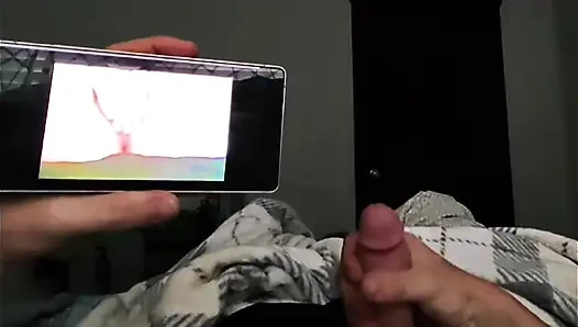 Cinta saat dia mengirimiku video ketika aku pergi