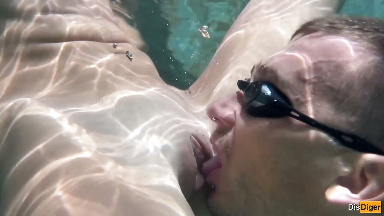 Hot and Wet Fucking in the Pool and Underwater - Jumping All Day on My Cock