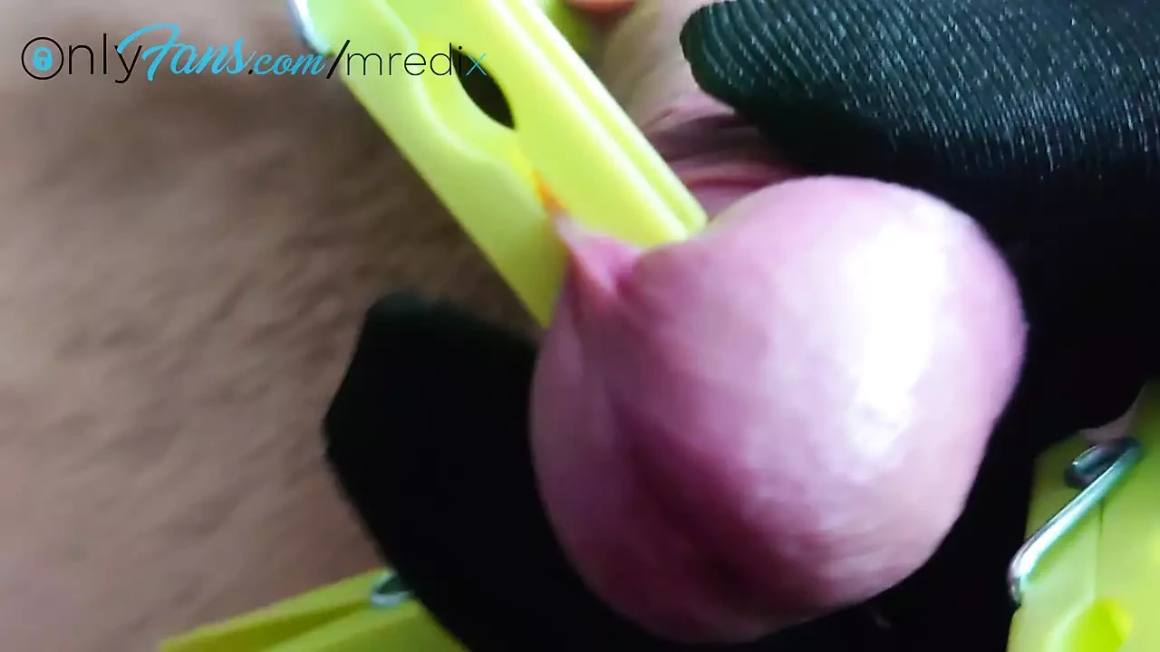 Clamp on cock and balls POV Mistress Redix