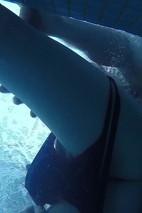 Amateur Pale Skin Redhead Guy with Hot Smooth Bum Caught Soft Playing (handjob, Footjob, Quick Blowjob, Ass Playing) Underwater