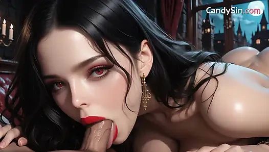 Langsame berührung macht dieses dunkle schätzchen zum orgasmus so intensiv (AI)