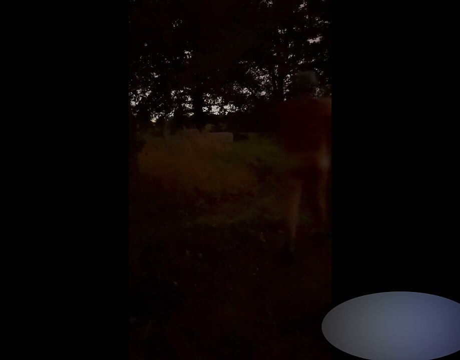 Totally naked as cars pass me at side of road