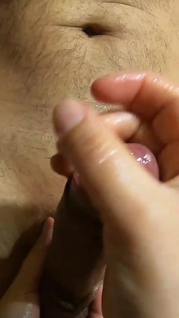 Must-share moment from "Waxing with a happy ending... After Shaving To Cock A Nice Handjob"