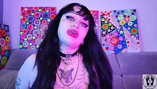 Nose Fetish Deedeelove Gothic Beauty Girl