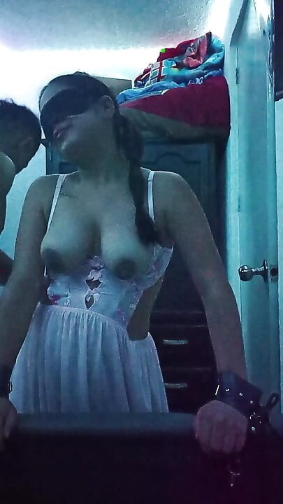 Girl fucking her like a goddess with her big and delicious tits and rich ass.