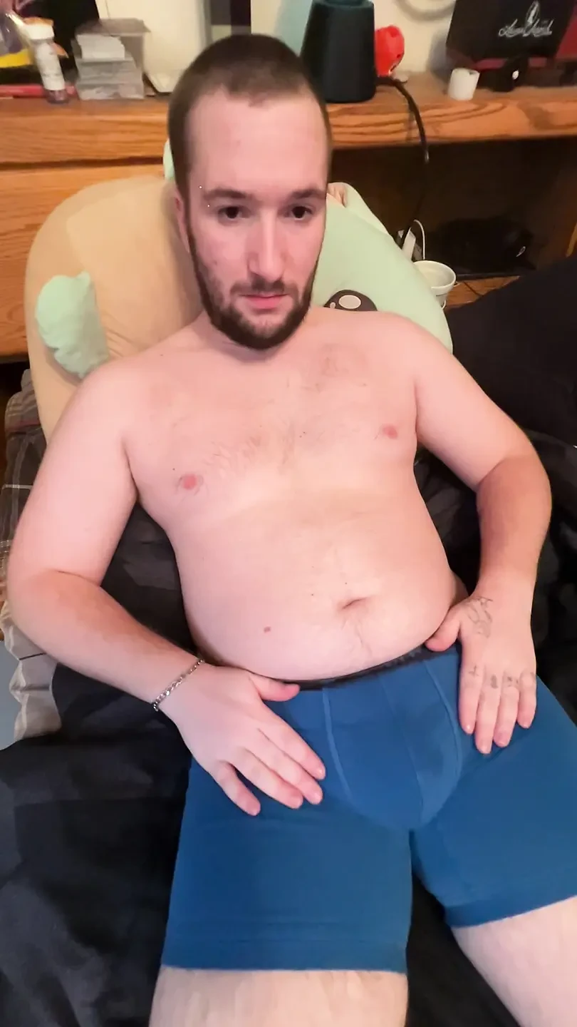 Watching porn in bed