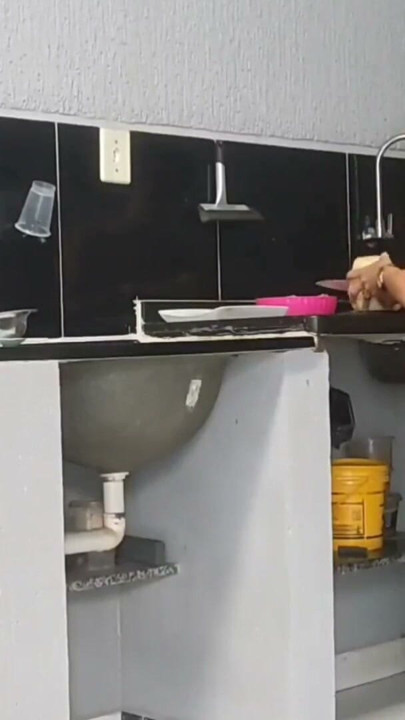 Interrupted in the middle of lunch to drink shit from a glass | Clip 1