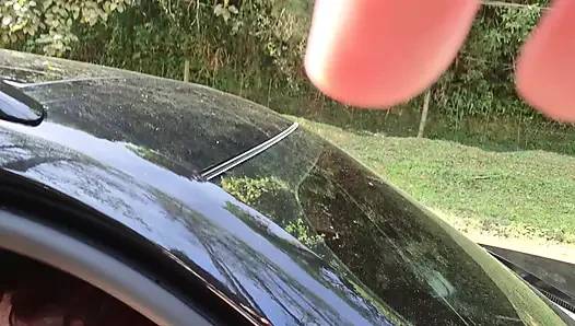 I Stopped a Car on the Street to My Wife!
