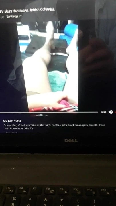 Ma première vidéo.