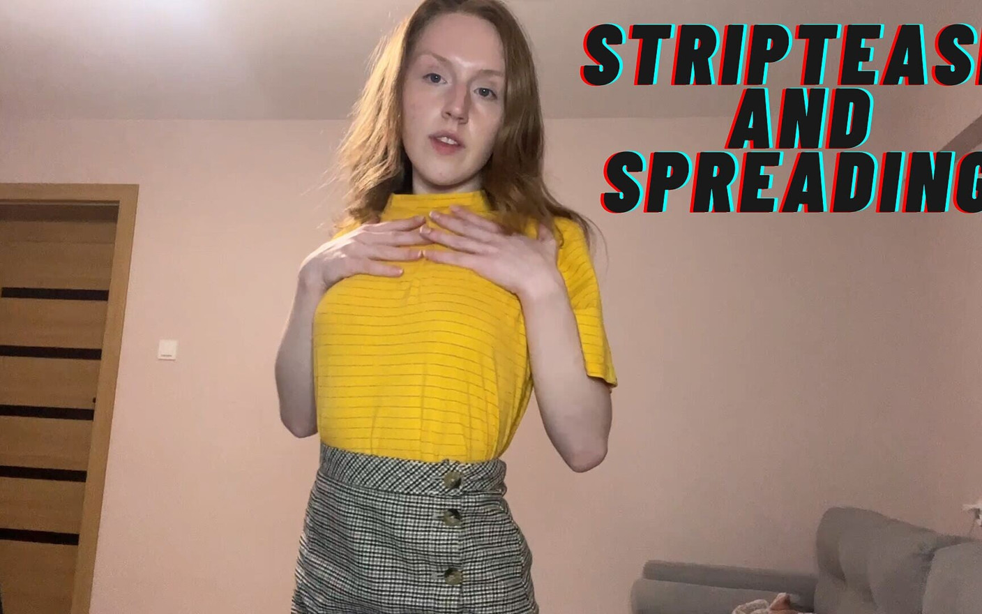 Striptease și cur, pizdă întinsă