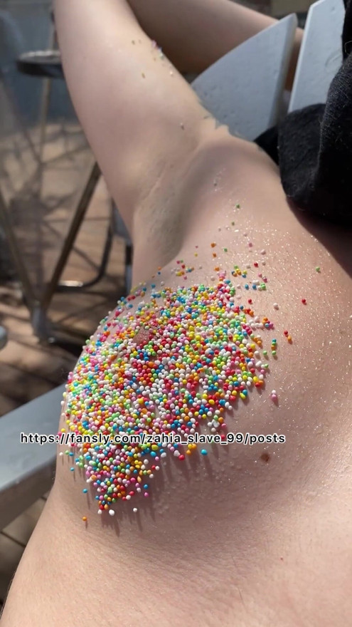 I go out to sunbathe and the neighbors across the street see me