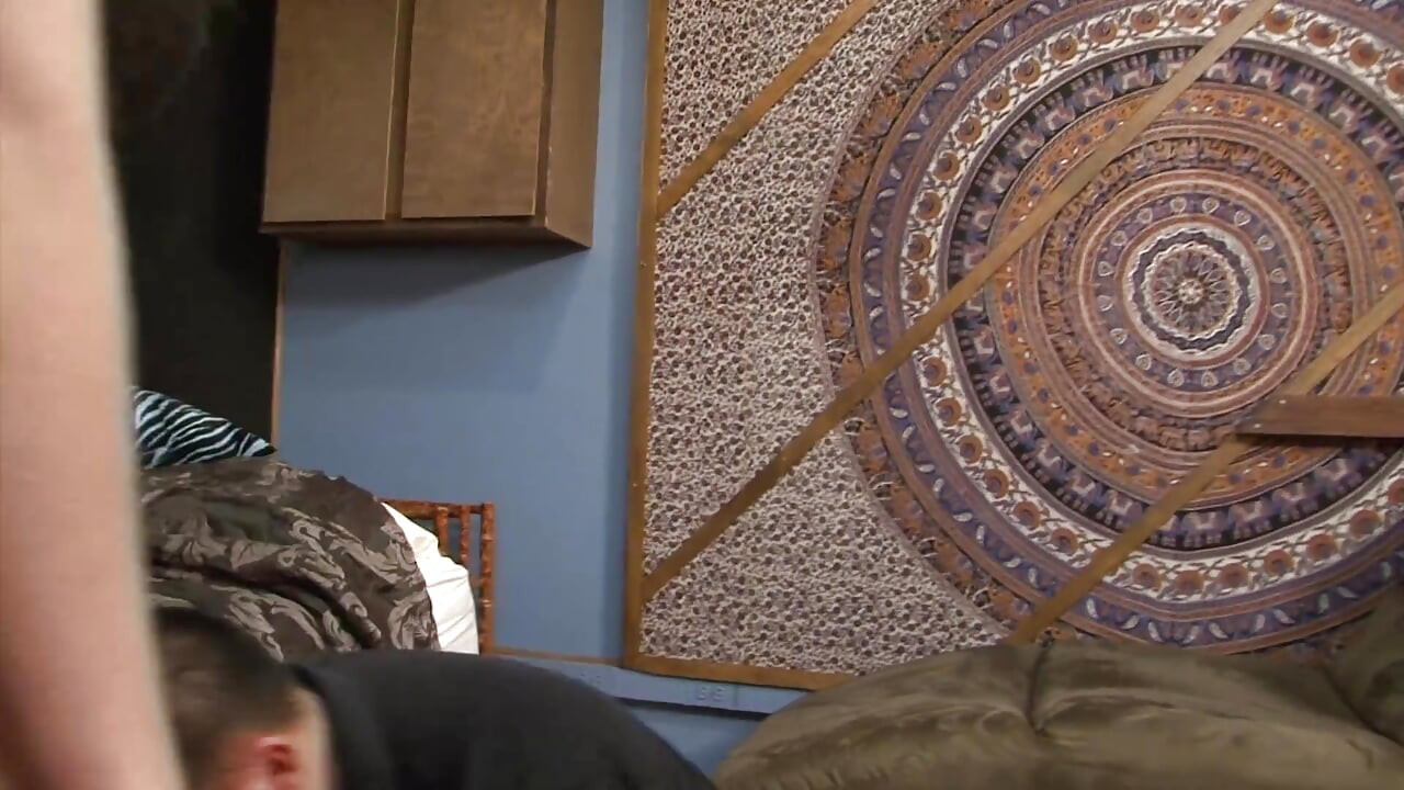 Blonde girl gets pussy licked then gets massive black cocks thrusting her to cumshot