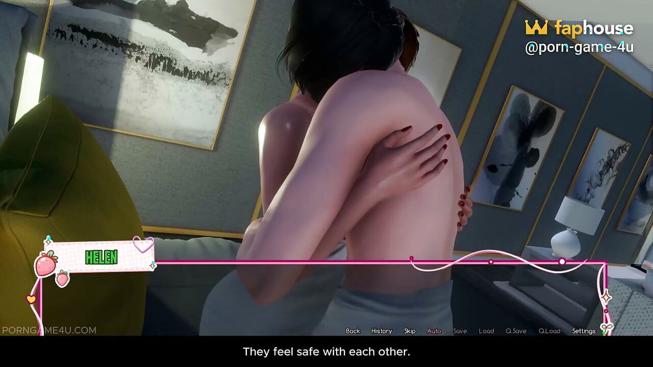 彼の腕の中で安全に 優しく慰められ、甘い解放 - Murmur - パート1 - 悪魔の継父 - Porn Game 4u