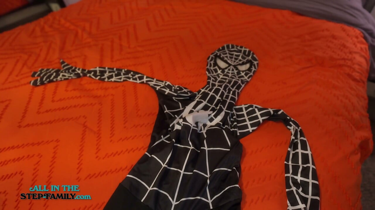 Stepmom Gets Creampie After Finding Junior Stroking His Dick in Her Room