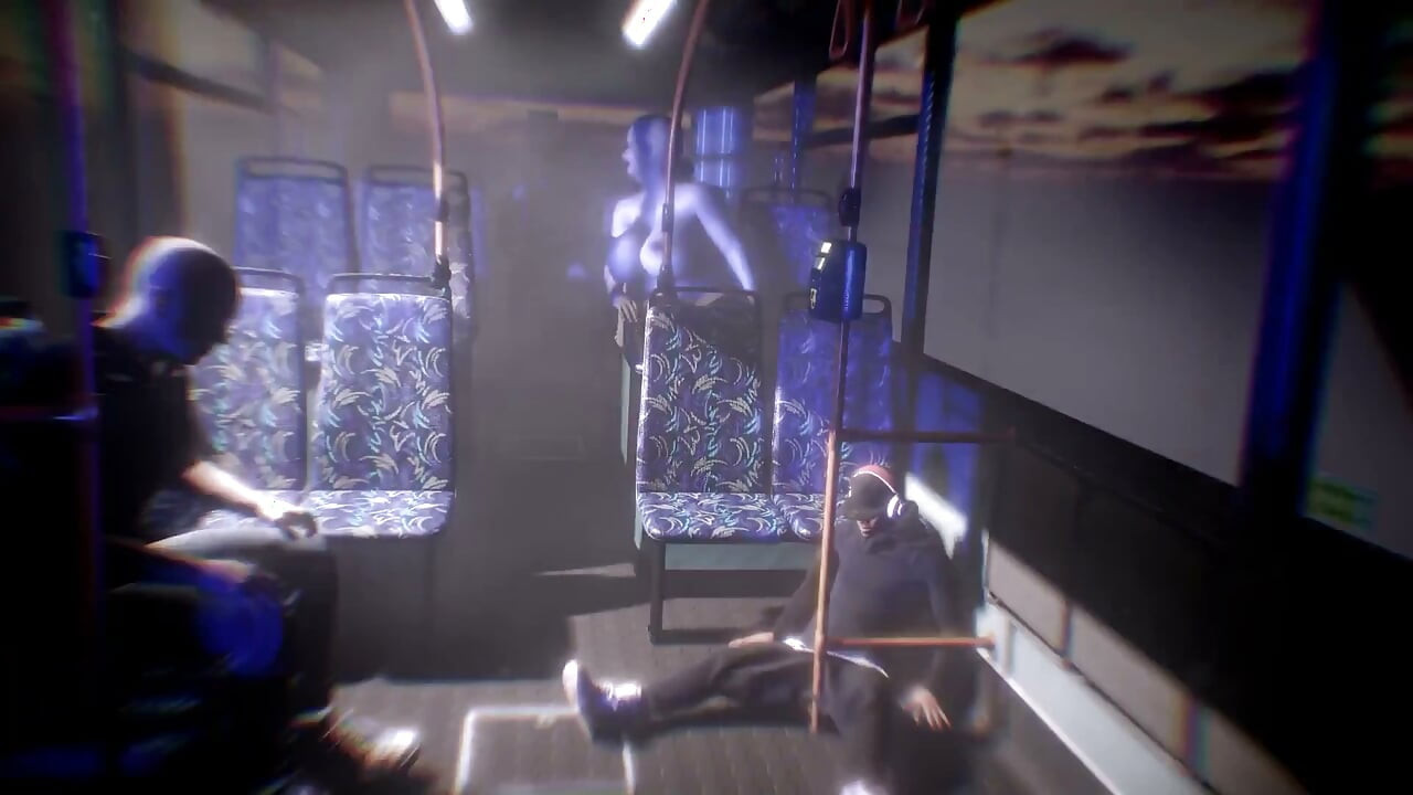 Esmeralda se dosađivala u vožnji autobusom