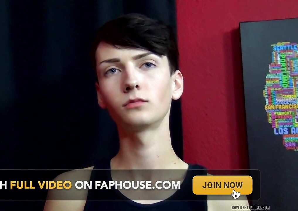 Slim Twink Benjamin on Set