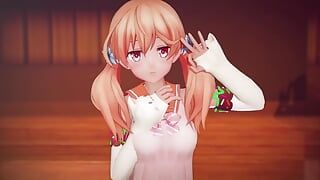 Mmd r-18 - chicas anime sexy bailando - clip 258