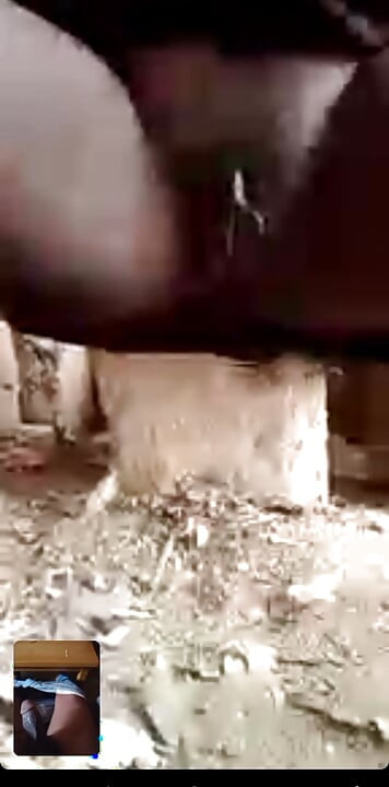 У старой дамы Hadzabe Племени большая киска с long Rabia